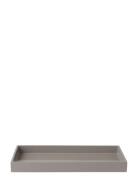 Lux Lacquer Tray Home Decoration Decorative Platters Grey Mojoo