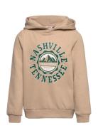 Kogbillie L/S Mountain Hood Box Swt Tops Sweatshirts & Hoodies Hoodies...