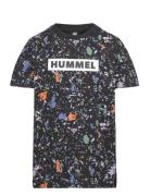 Hmlrust T-Shirt S/S Sport T-Kortærmet Skjorte Black Hummel