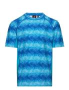 Lwalex 308 - Swim T-Shirt Ss Tops T-Kortærmet Skjorte Blue LEGO Kidswe...