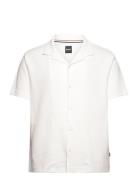 Powell 129 Tops Shirts Short-sleeved White BOSS