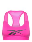 S Lux Vector Racer B Sport Bras & Tops Sports Bras - All Pink Reebok P...