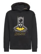 Batman Sweatshirt Tops Sweatshirts & Hoodies Hoodies Black Mango