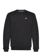 Tjm Reg Badge Crew Ext Tops Sweatshirts & Hoodies Sweatshirts Black To...