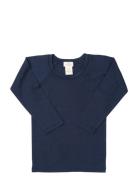 Merino Light Knitted T-Shirt Ls Tops T-shirts Long-sleeved T-Skjorte N...