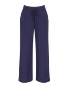 Thermal Mywear Wide Leg Trousers Bottoms Trousers Wide Leg Blue Triump...