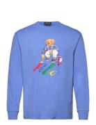 Classic Fit Polo Bear Jersey T-Shirt Tops T-Langærmet Skjorte Blue Pol...