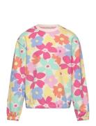 Crop All Over Print Sweatshirt Tops Sweatshirts & Hoodies Sweatshirts ...