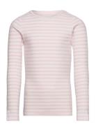 Nkfsuraja Xsl Ls Top Noos Tops T-shirts Long-sleeved T-Skjorte Pink Na...