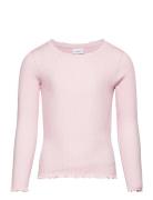 Nmfdukke Xsl Ls Top Tops T-shirts Long-sleeved T-Skjorte Pink Name It