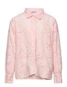 Runa Tops Shirts Long-sleeved Shirts Pink Molo