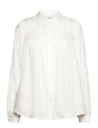 Carall Shirt Ls Tops Shirts Long-sleeved White Lollys Laundry