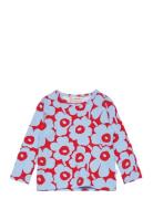 Ouli Mini Unikko I Tops T-shirts Long-sleeved T-Skjorte Multi/patterne...