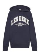 University Hoodie Kids Tops Sweatshirts & Hoodies Hoodies Navy Les Deu...