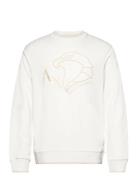Sweatshirt Tops Sweatshirts & Hoodies Sweatshirts Cream Armani Exchang...