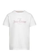 Juicy Diamante Regular Ss Tee Tops T-Kortærmet Skjorte White Juicy Cou...