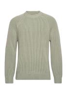 Anf Mens Sweaters Tops Knitwear Round Necks Green Abercrombie & Fitch