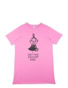 Ideas Nightgown Tops T-Kortærmet Skjorte Pink Martinex