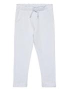 Cotton Jogger-Style Trousers Bottoms Sweatpants Blue Mango