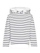 Striped Hooded Sweatshirt Tops Sweatshirts & Hoodies Hoodies Multi/pat...