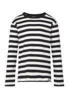 Midi Rib Tobino Tee Ls Tops T-shirts Long-sleeved T-Skjorte Multi/patt...
