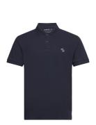 Anf Mens Knits Tops Polos Short-sleeved Blue Abercrombie & Fitch