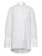 Julianna - Daily Stripe Tops Shirts Long-sleeved Black Day Birger Et M...