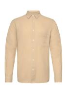 Cotton Linen Sune Shirt Tops Shirts Casual Cream Mads Nørgaard