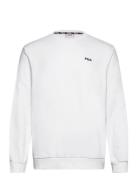 Brustem Crew Sweat Sport Sweatshirts & Hoodies Sweatshirts White FILA