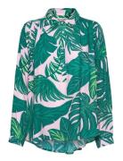 Larill Shirt Ls Tops Shirts Long-sleeved Green Lollys Laundry