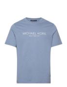 Fd Modern Tee Tops T-Kortærmet Skjorte Blue Michael Kors