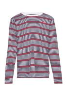 Levi's® Long Sleeve Striped Thermal Tee Tops T-shirts Long-sleeved T-S...