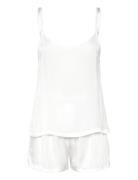 Sleeveless Short Set Pyjamas Nattøj White Calvin Klein