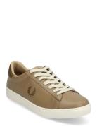 Spencer Leather Low-top Sneakers Green Fred Perry