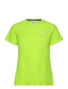 Q Speed Jacquard Short Sleeve Sport T-shirts & Tops Short-sleeved Gree...