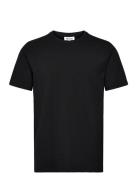 T-Shirt O-Neck Tops T-Kortærmet Skjorte Black Boozt Merchandise