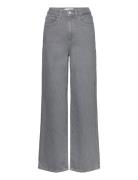 Vmmathilde Rebec Hr Reg Wide Jns R211 D2 Bottoms Jeans Wide Grey Vero ...