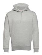 Tjm Regular Fleece Hoodie Tops Sweatshirts & Hoodies Hoodies Grey Tomm...