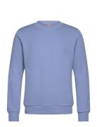 Abel Crew Neck Sweat Tops Sweatshirts & Hoodies Sweatshirts Blue Mos M...