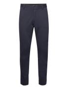 Milano Brendon Jersey Pants Bottoms Trousers Chinos Navy Clean Cut Cop...