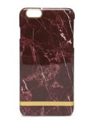 Red Marble Glossy Iph 6Plus Mobilaccessory-covers Ph Cases Red Richmon...