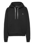 Fleece Pullover Hoodie Tops Sweatshirts & Hoodies Hoodies Black Polo R...