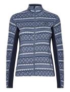 Olga Fleece Sport Sweatshirts & Hoodies Fleeces & Midlayers Blue Kari ...