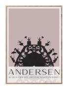 H.c. Andersen - Blissful Home Decoration Posters & Frames Posters Grap...