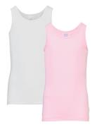 Shirt 0/0 Tops T-shirts Sleeveless Pink Schiesser