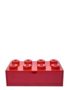 Lego Desk Drawer 8 Home Kids Decor Storage Storage Boxes Red LEGO STOR...