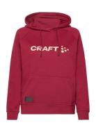 Core Craft Hood W Sport Sweatshirts & Hoodies Hoodies Red Craft