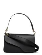 Molino Black Vacchetta Designers Small Shoulder Bags-crossbody Bags Bl...