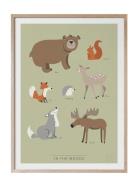 In The Woods - På Engelska Home Kids Decor Posters & Frames Posters Mu...