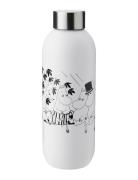 Keep Cool Drikkeflaske 0.75 L. Moomin Soft White Home Kitchen Water Bo...